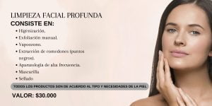 Limpieza facial profunda en Dermapiel