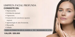 Limpieza facial profunda en Dermapiel